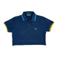 Vintage Fred Perry Cropped Polo Shirt - Medium