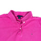 Vintage Tommy Hilfiger Cropped Polo Shirt - Large