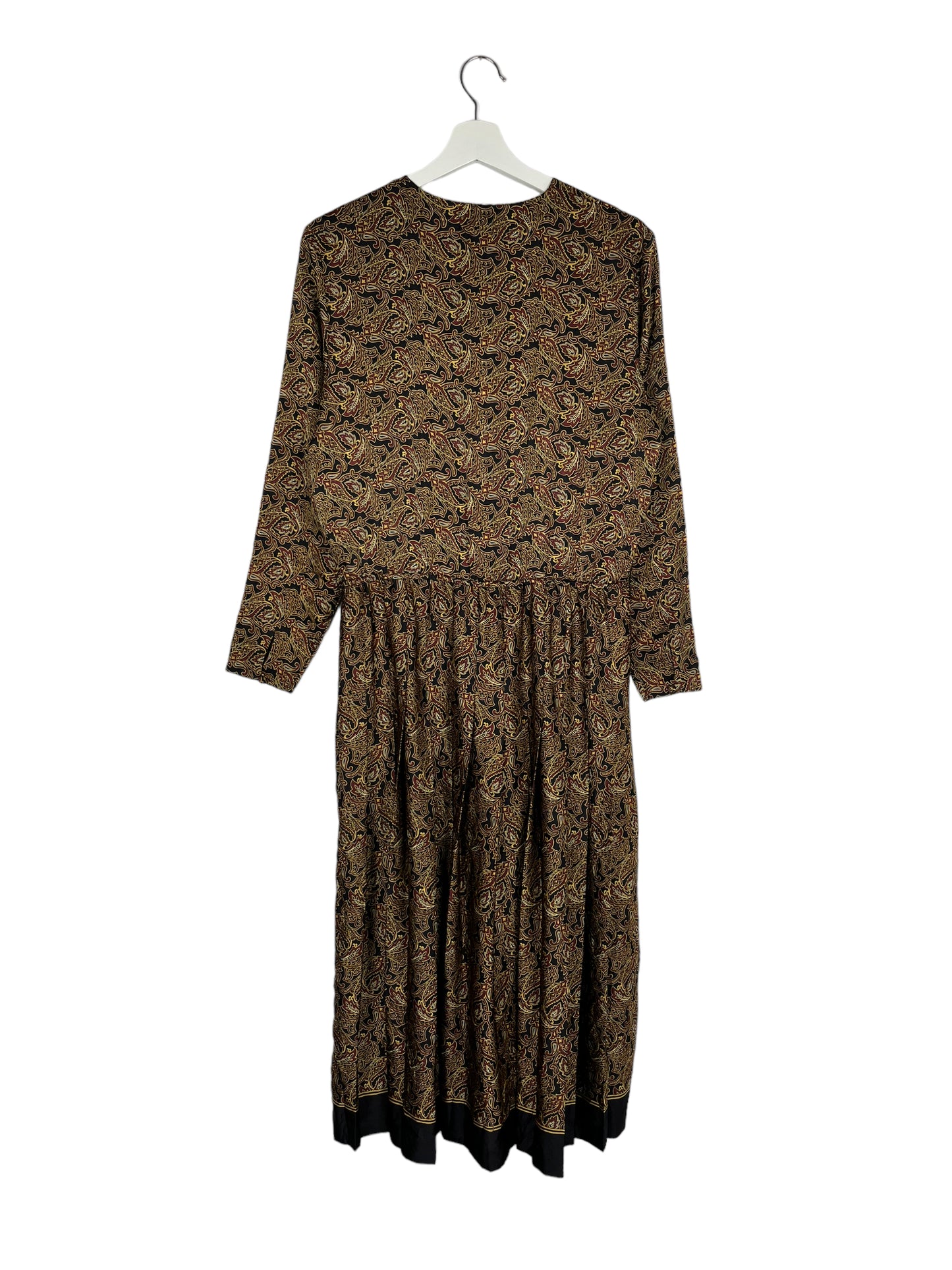 Vintage Paisley Midi Dress - 10