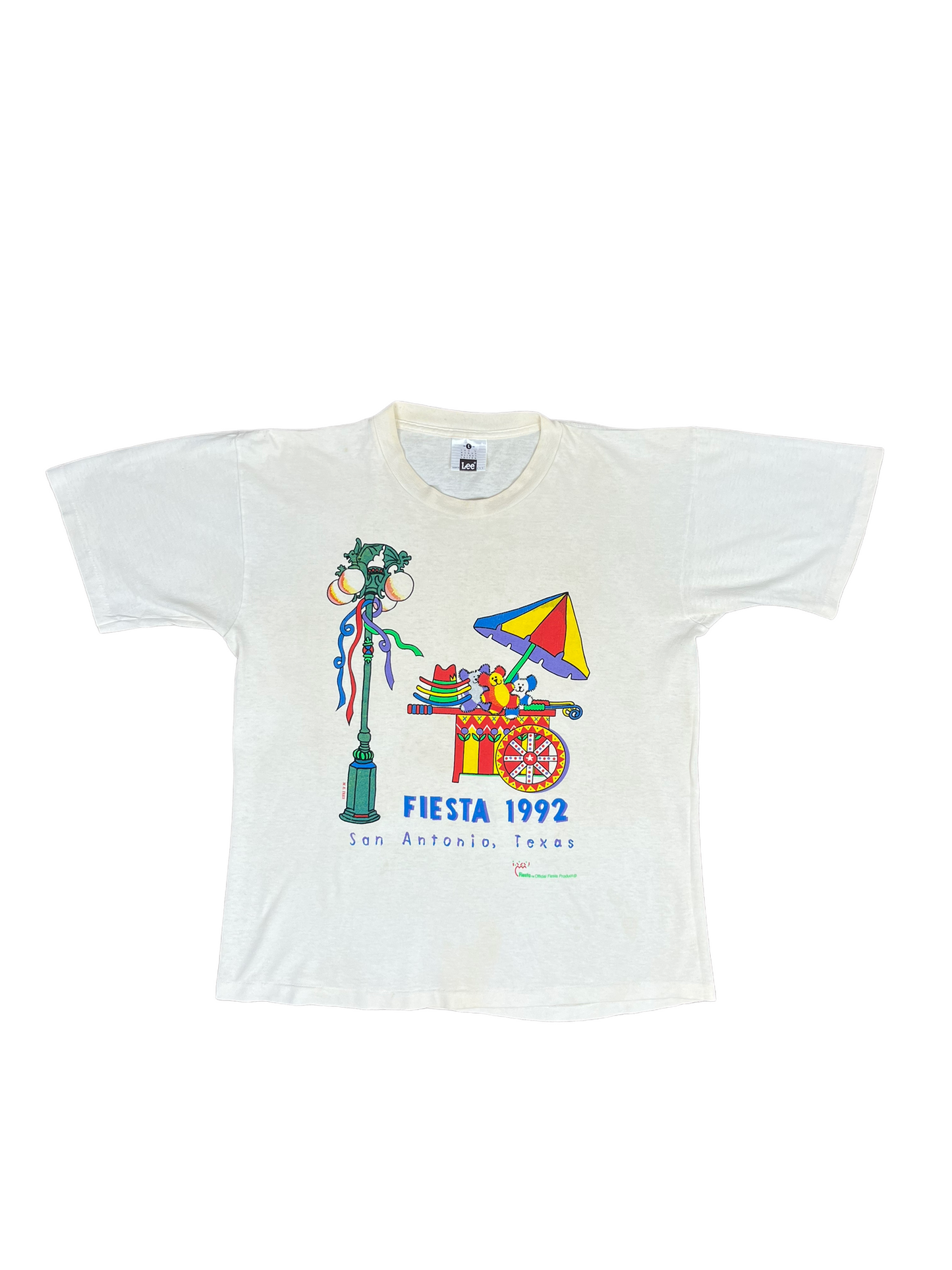 Vintage 1992 Fiesta San Antonio Texas ‘Lee’ T Shirt - Large
