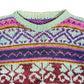 Women’s Vintage 70’s Handmade Knitted Wool Jumper - Medium