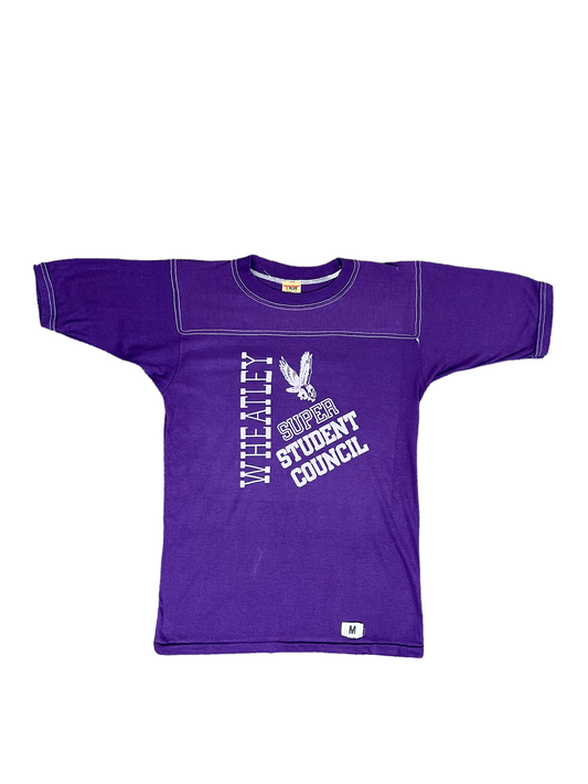Vintage 80’s Wheatley Super Student Council T Shirt - Medium