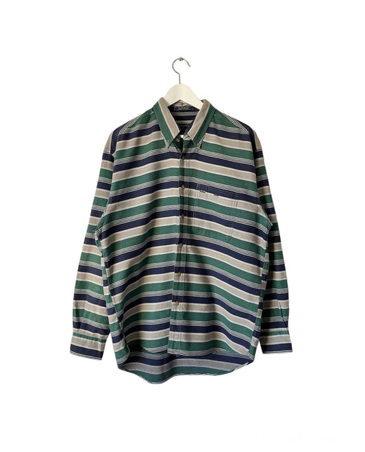 Vintage Colours By Alexander Julian Striped Shirt - Large