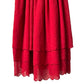 Vintage Layered Dress Red - 10