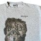 Vintage 90's Wolf Michigan Sweatshirt - Medium