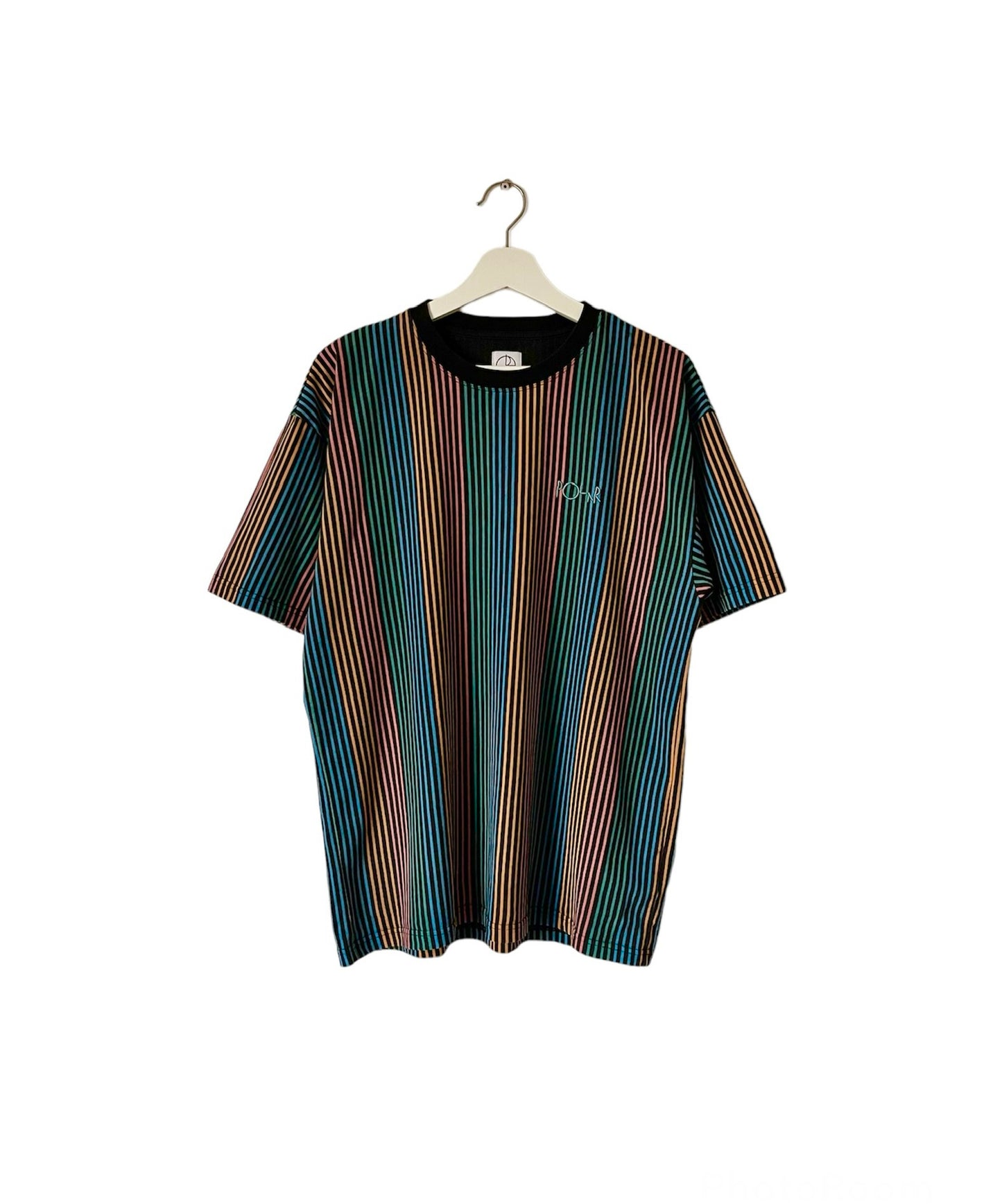 Polar Multi Striped T Shirt - Medium