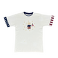 Vintage 80’s Morning Sun USA Flag T Shirt - Medium