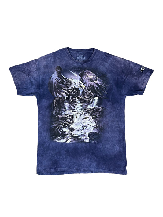 Vintage The Mountain Wolf Eagle T Shirt - XL