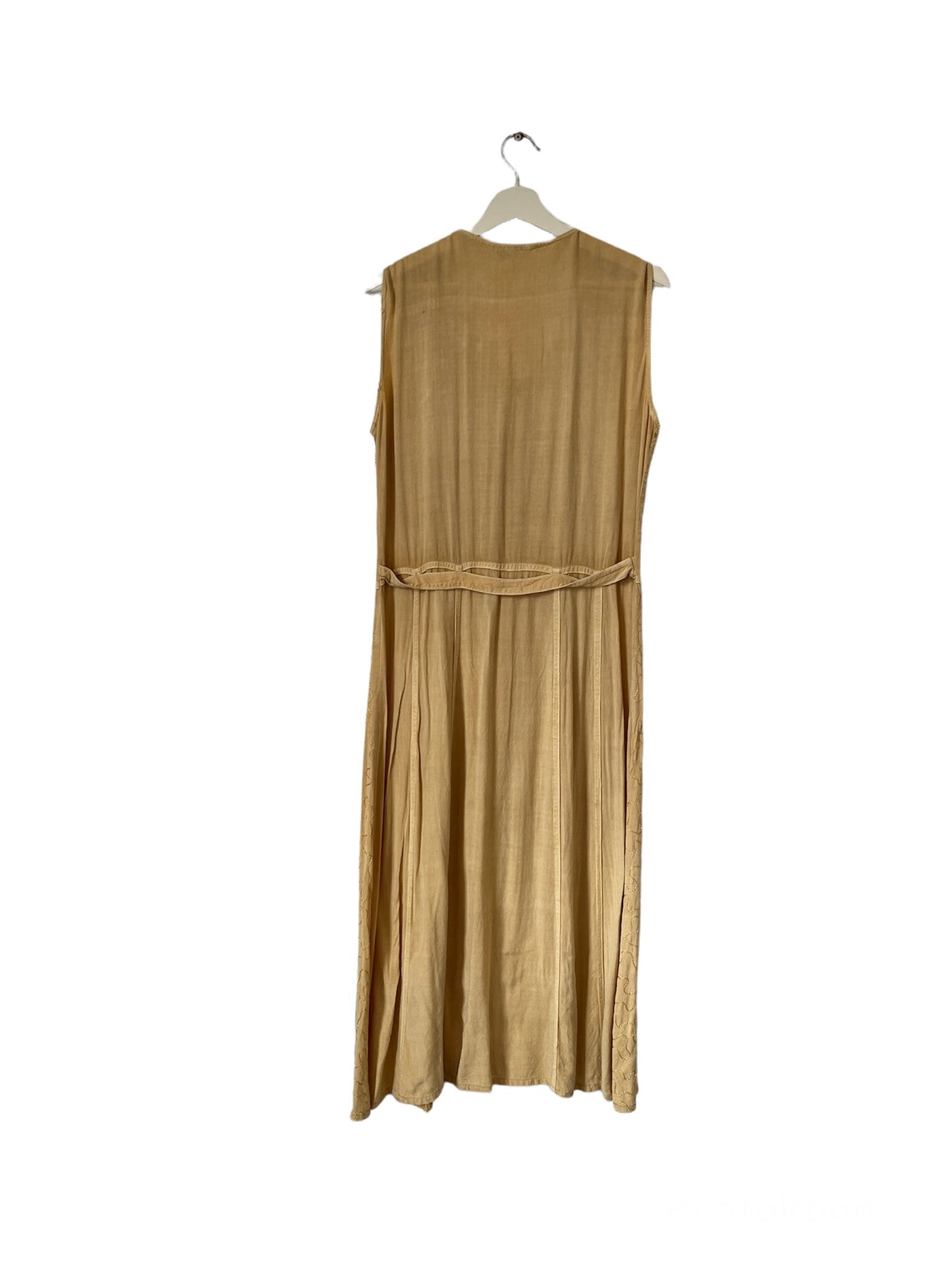 Vintage Veronika Dress Gold - 10/12