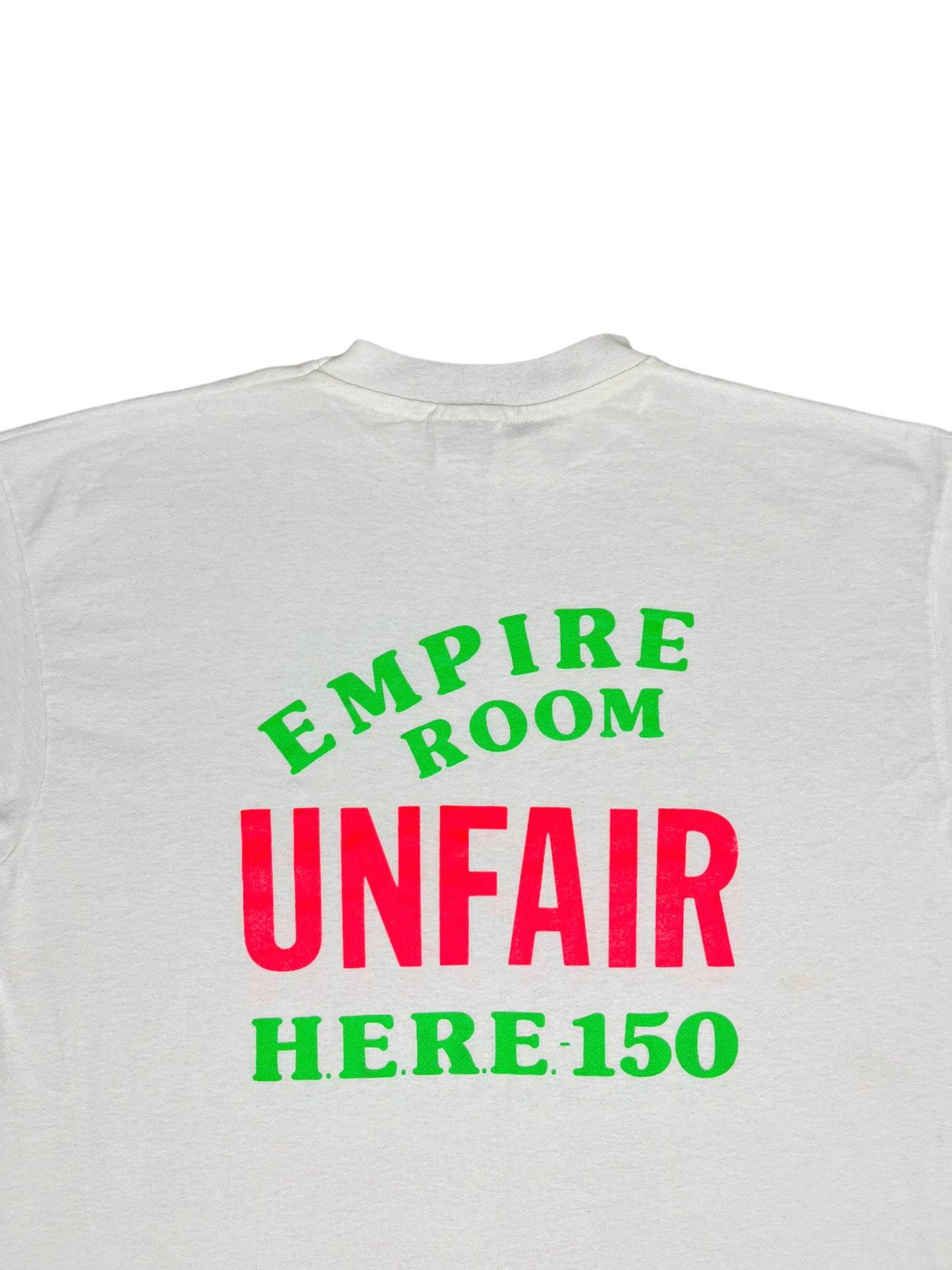 Vintage 90’s Empire Room Unfair T Shirt - XL