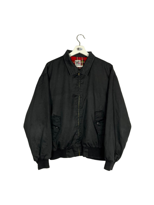 Vintage Warrior Harrington Jacket Black - Large