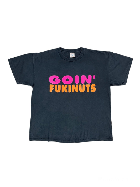 Vintage Goin’ Fukinuts T Shirt Black - XL
