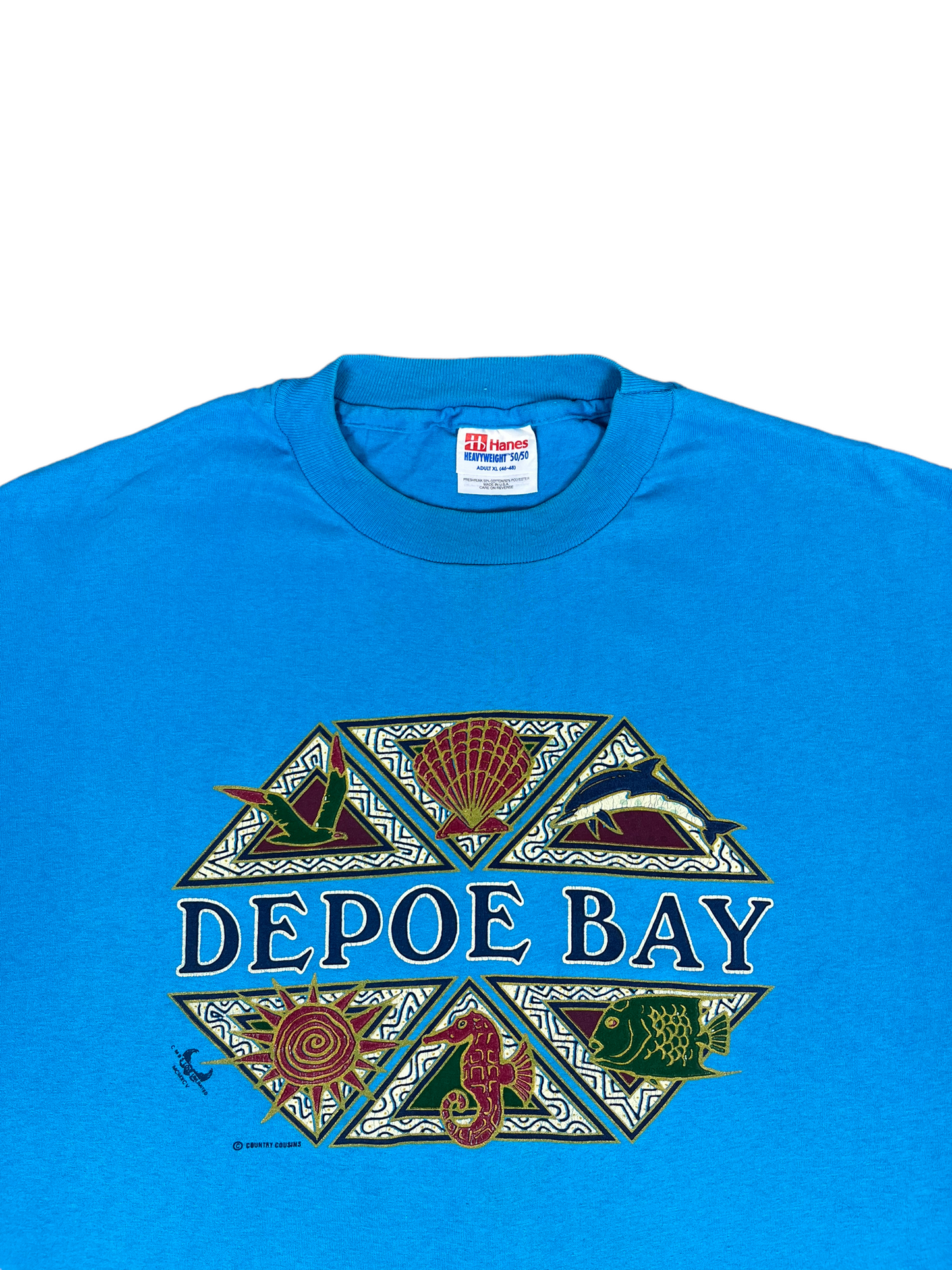 Women's Vintage 90’s Depoe Bay T Shirt - XL
