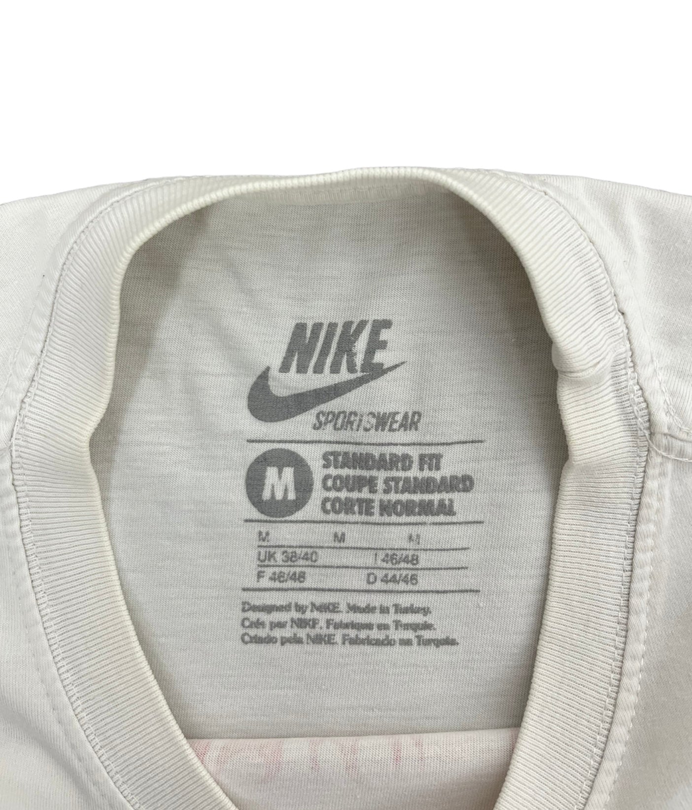 Vintage 00’s Nike Sportswear Graphic T Shirt White - Medium