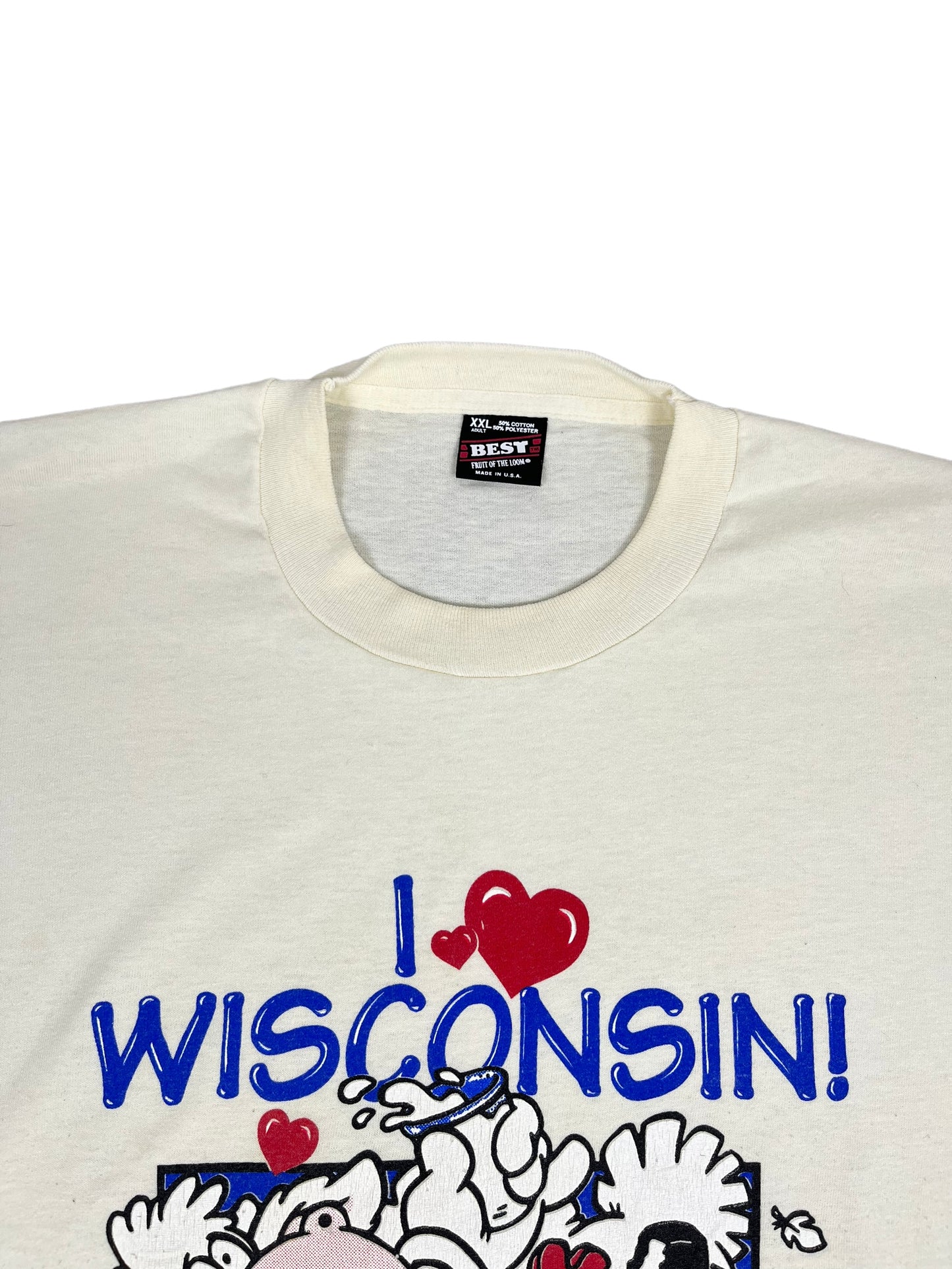 Vintage 90’s Wisconsin America’s Dairyland T Shirt - XXL