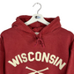 Vintage 90’s Wisconsin Blackwater Bay Hooded Sweatshirt - Large