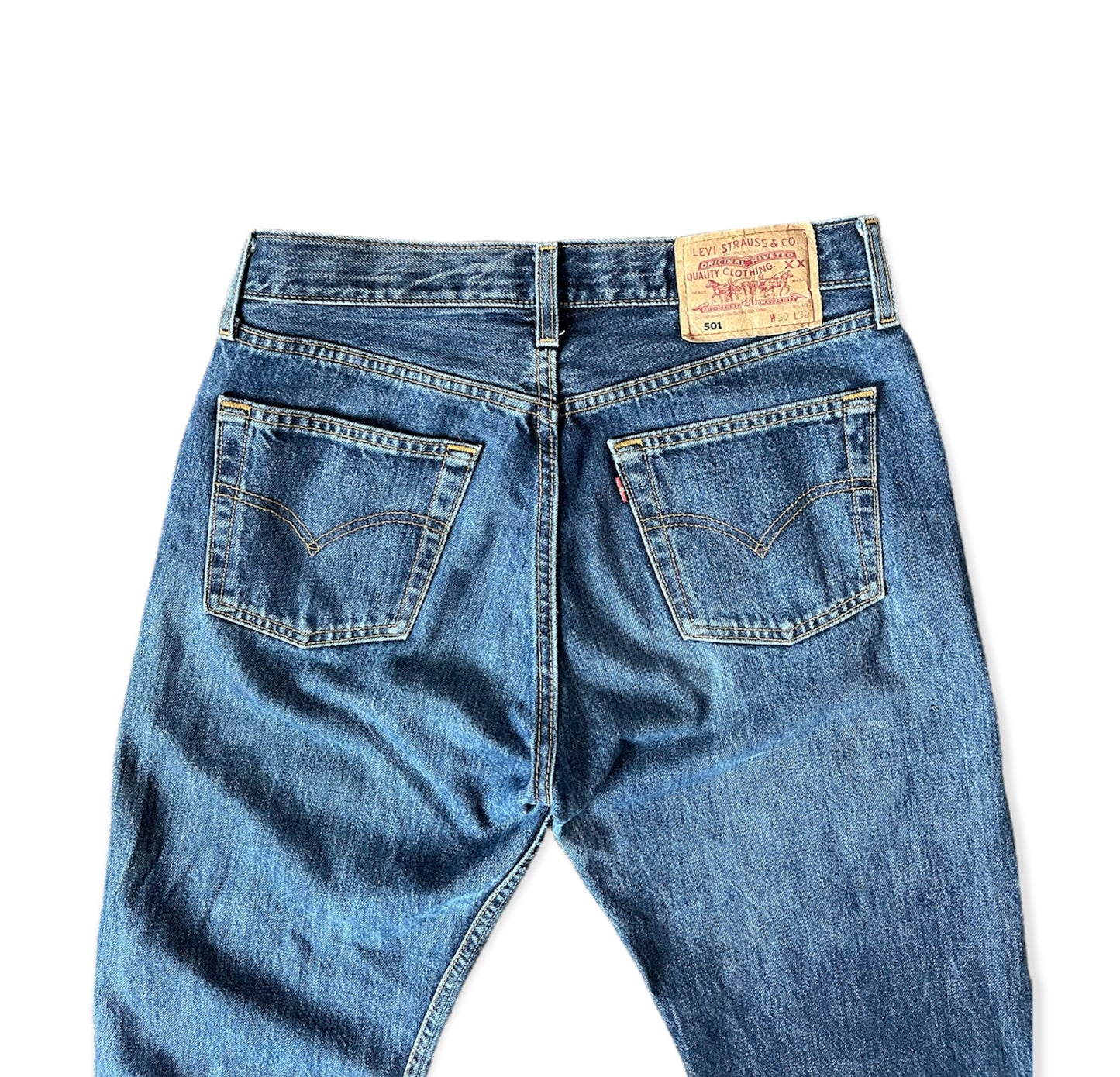 Women’s Levi’s 501 Jeans Blue Denim - 30/32