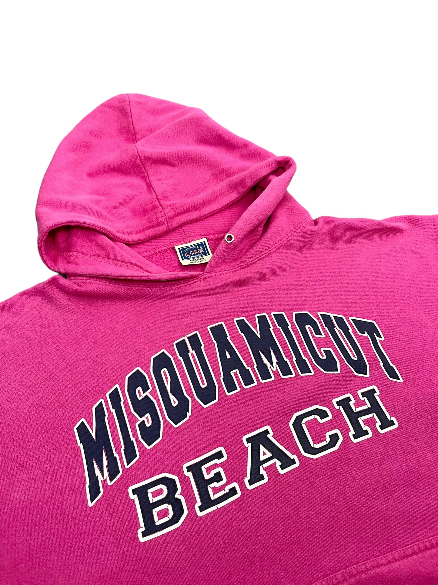 Women’s Vintage 90’s Misquamicut Beach Hooded Sweatshirt - Medium