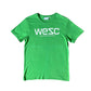 WESC Logo T Shirt Green - Small