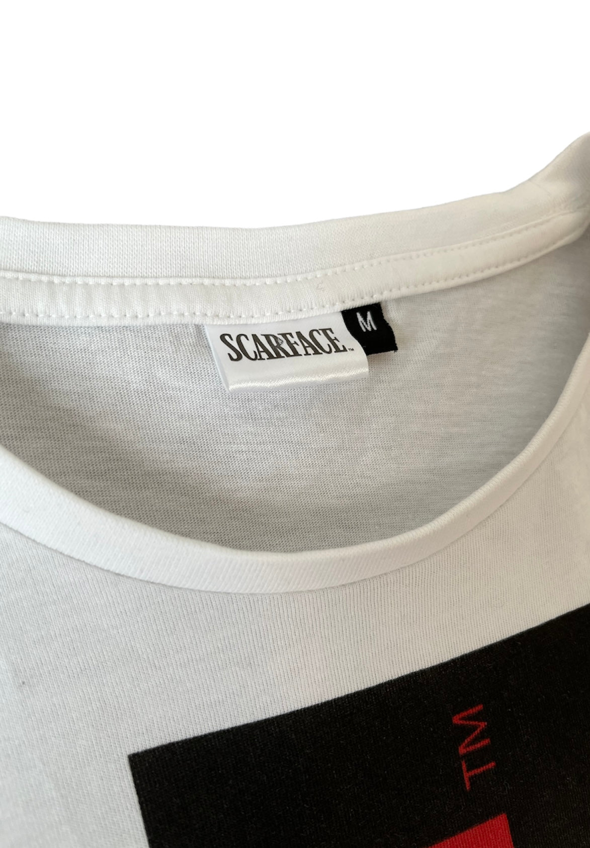 Scarface T Shirt White - Medium