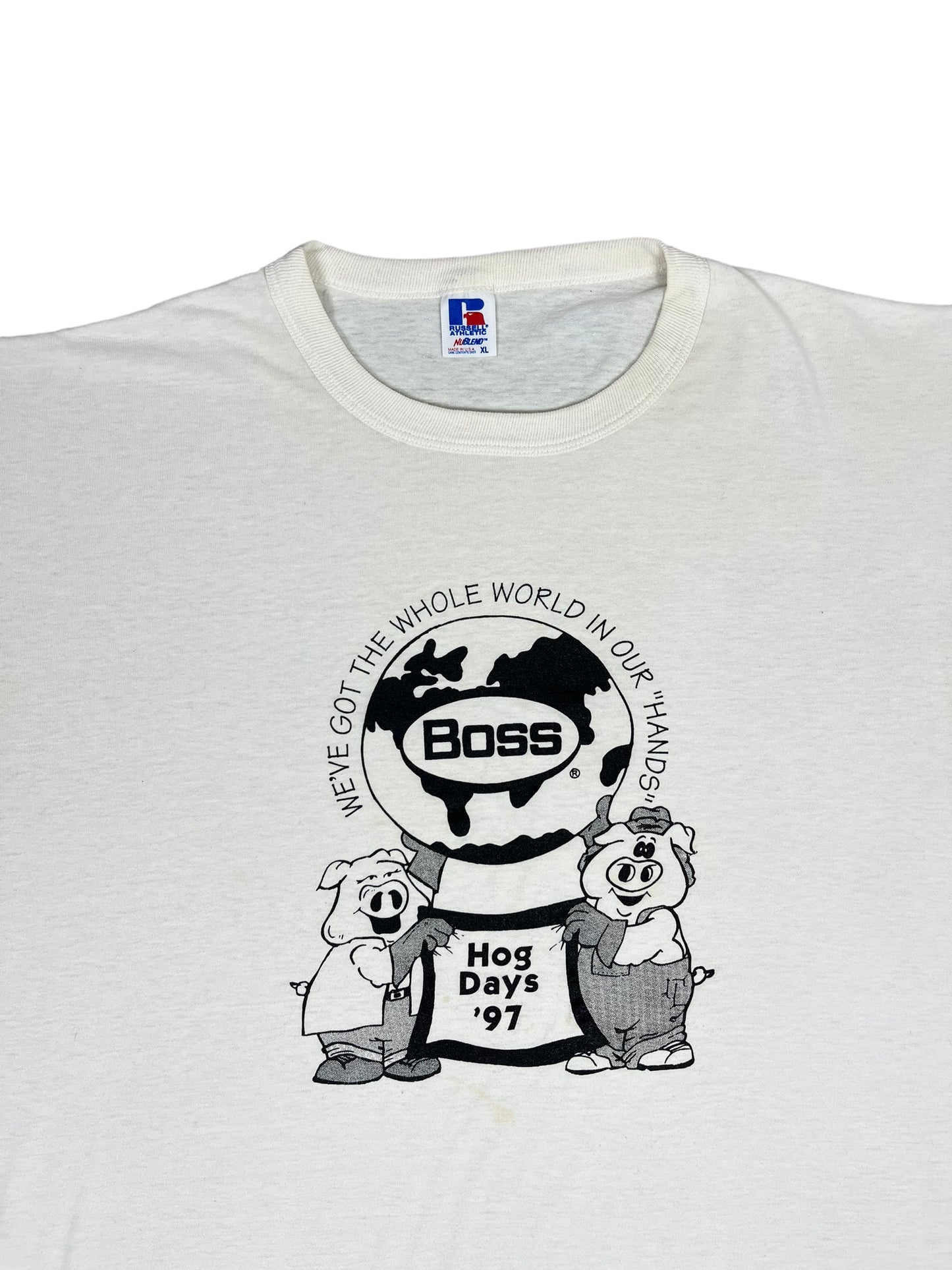 Vintage 1997 Hog Days ‘Russell Athletic’ T Shirt - XL