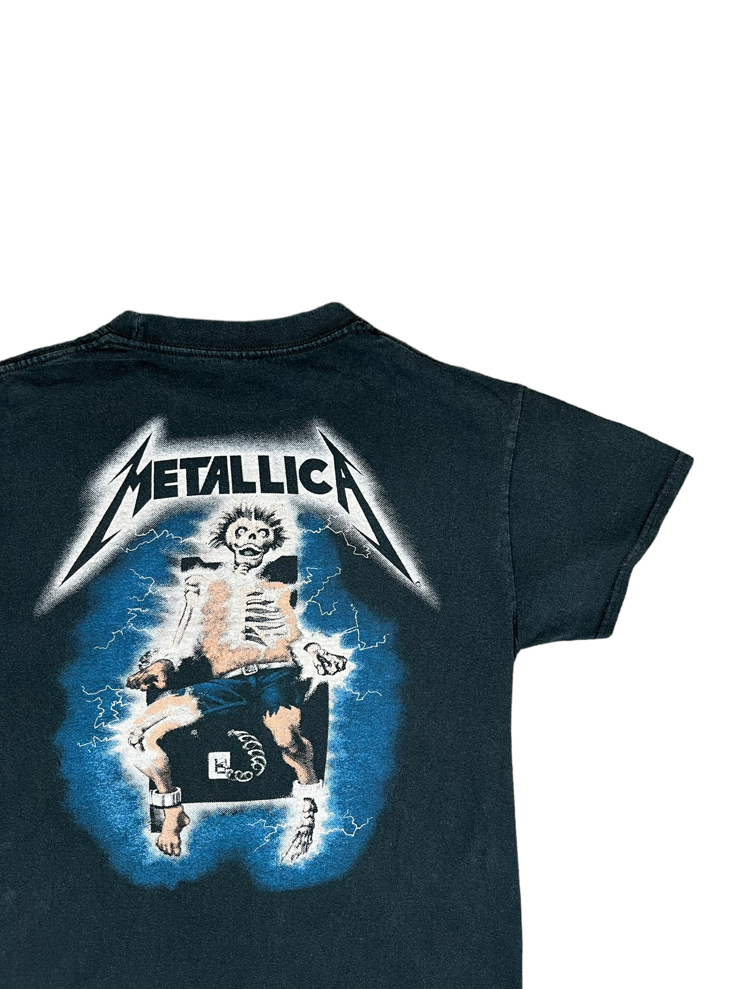 Metallica Ride The Lightning T Shirt Black - Small
