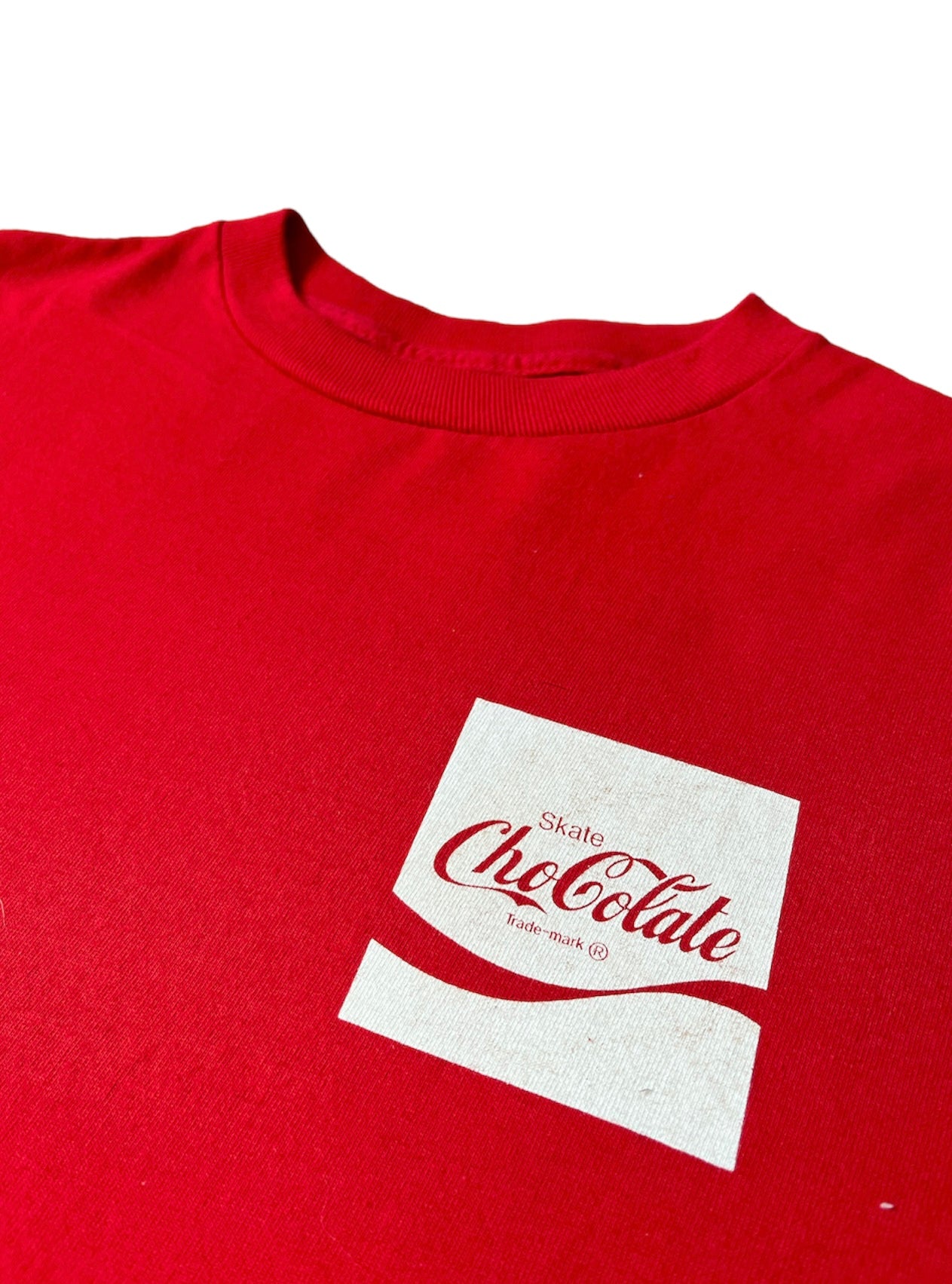 Chocolate Skateboards Coca-Cola L/S T Shirt Red - Medium